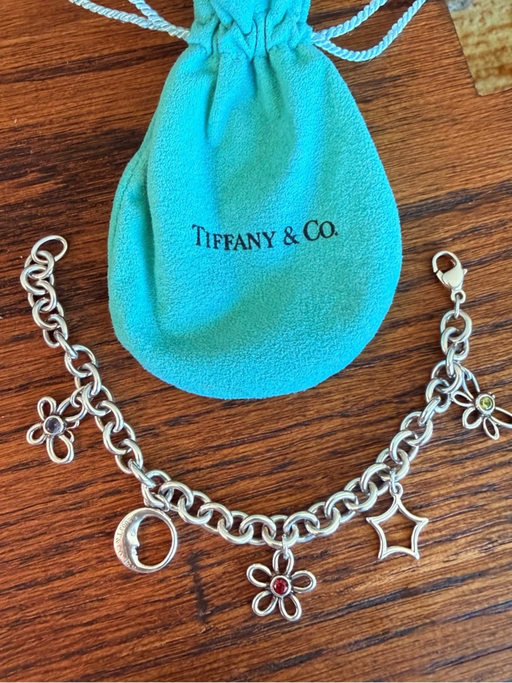 Tiffany & Co. Man In The Moon Gemstone Bracelet